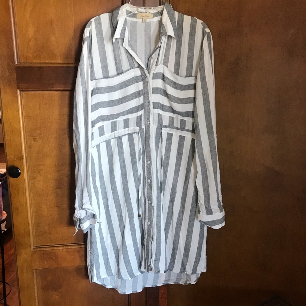 Striped Shirt Dress from Love Notes